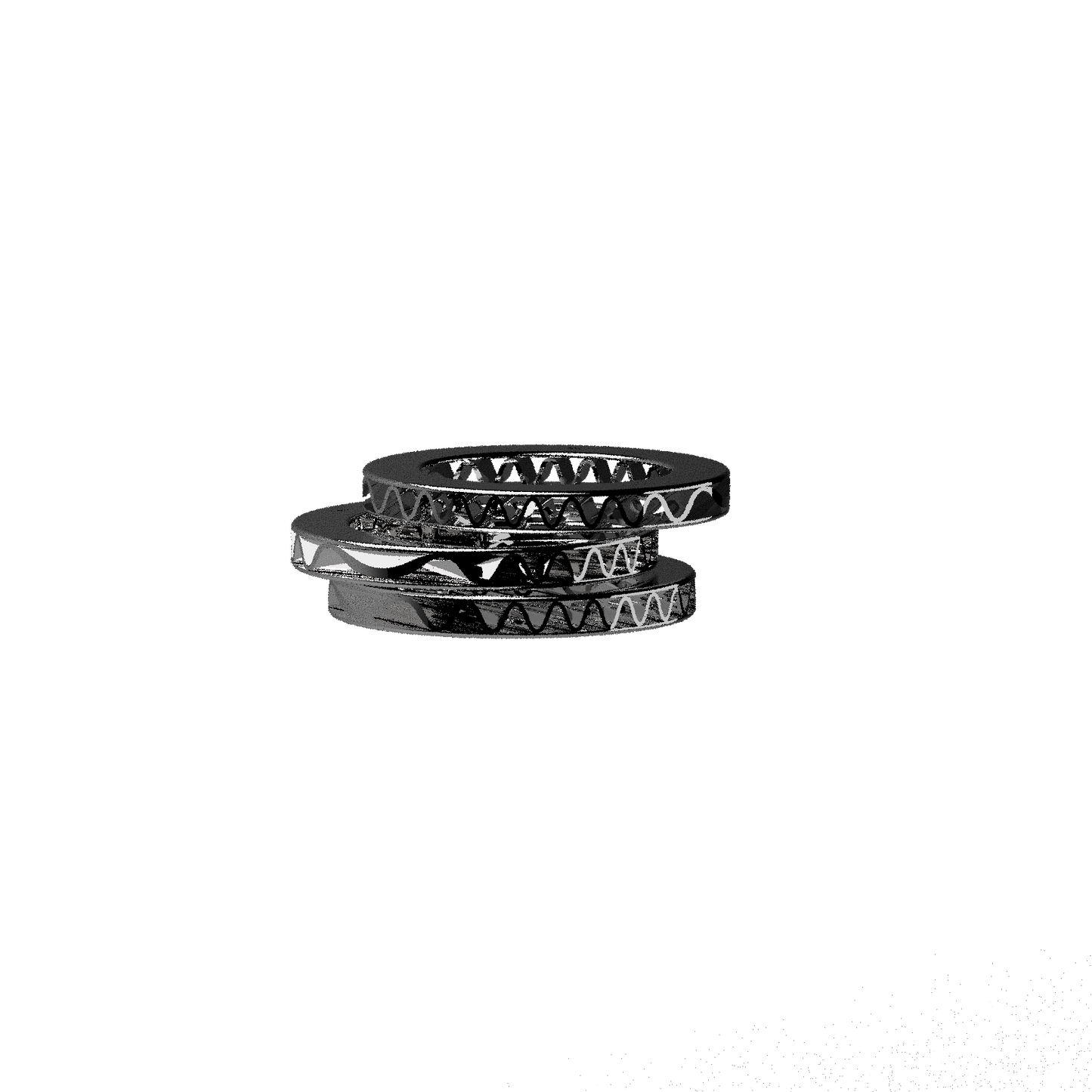 Corrugado ring