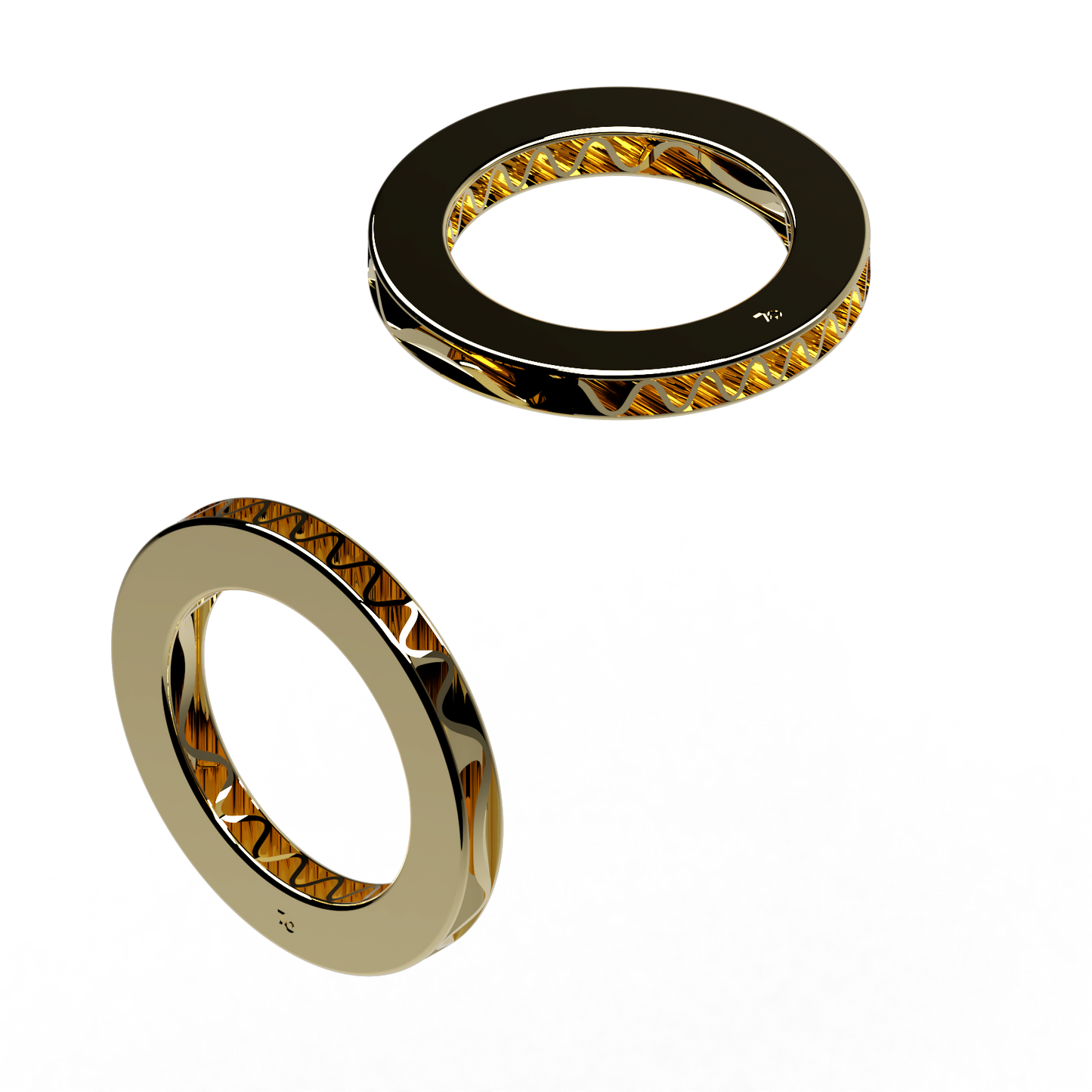 Corrugado ring