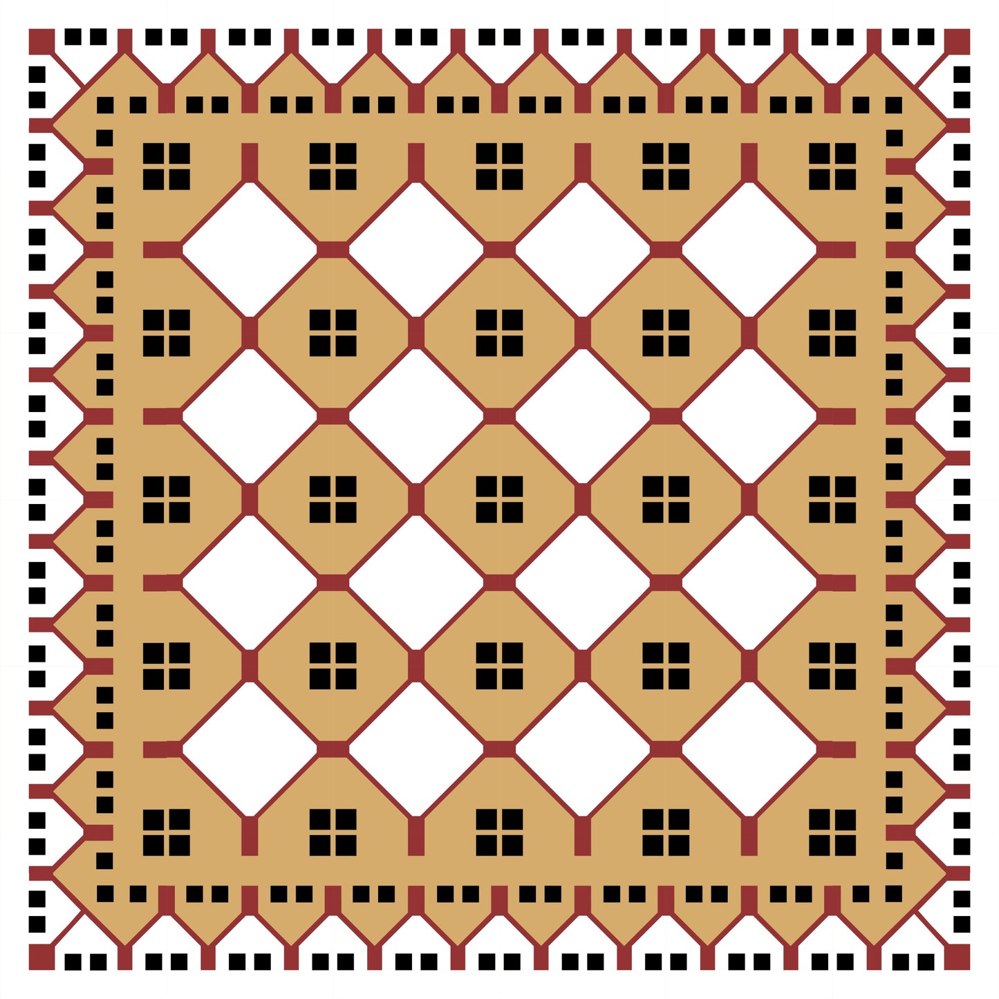 Losa Criolla Print | Dorado