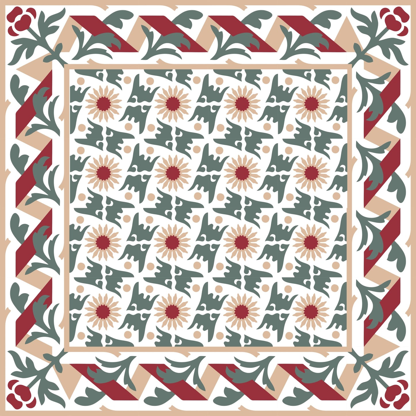 Losa Criolla Print | Sábana Grande