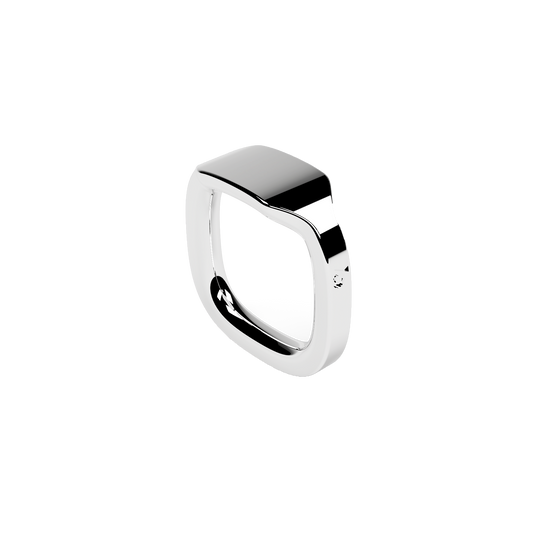Squircle signet ring